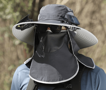 🔥 New Ultralight Solar Fan Sun Hat – Lighter Than a Baseball!⚾(Only 11oz)