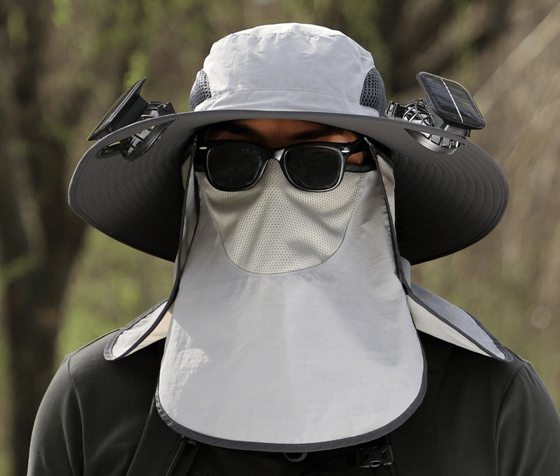🔥 New Ultralight Solar Fan Sun Hat – Lighter Than a Baseball!⚾(Only 11oz)