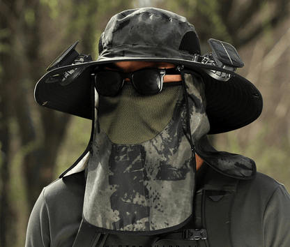 🔥 New Ultralight Solar Fan Sun Hat – Lighter Than a Baseball!⚾(Only 11oz)