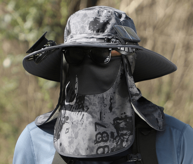 🔥 New Ultralight Solar Fan Sun Hat – Lighter Than a Baseball!⚾(Only 11oz)